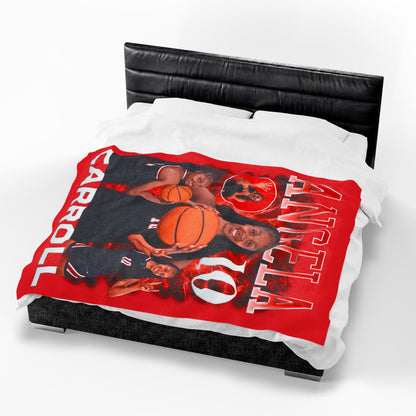 Angela Carroll 60"-80" Plush Blanket