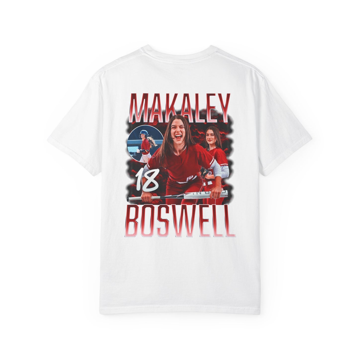 Makaley Boswell Logo Front & Back Premium Tee