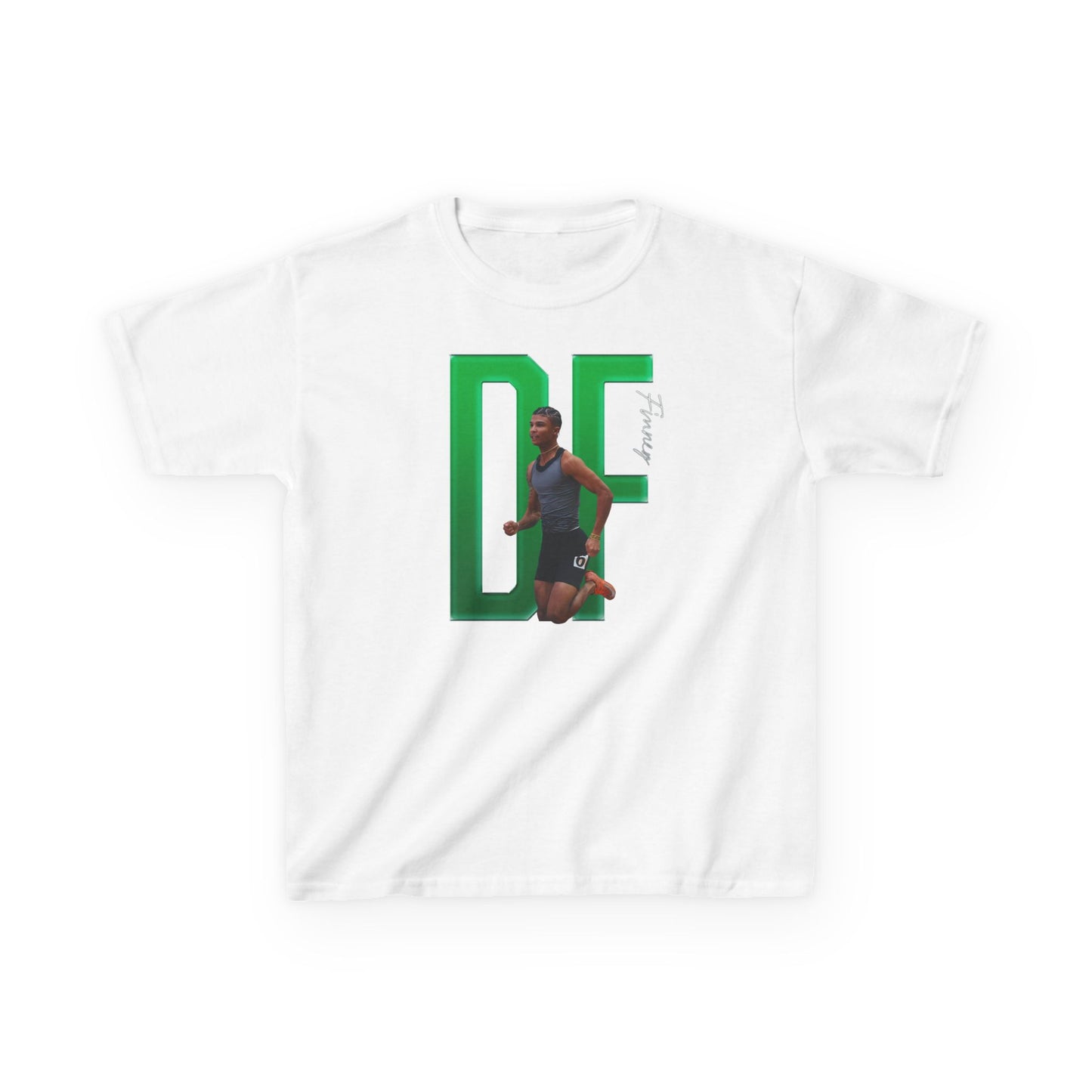 D'Shawn Finney Player Icon Initials Kids Tee
