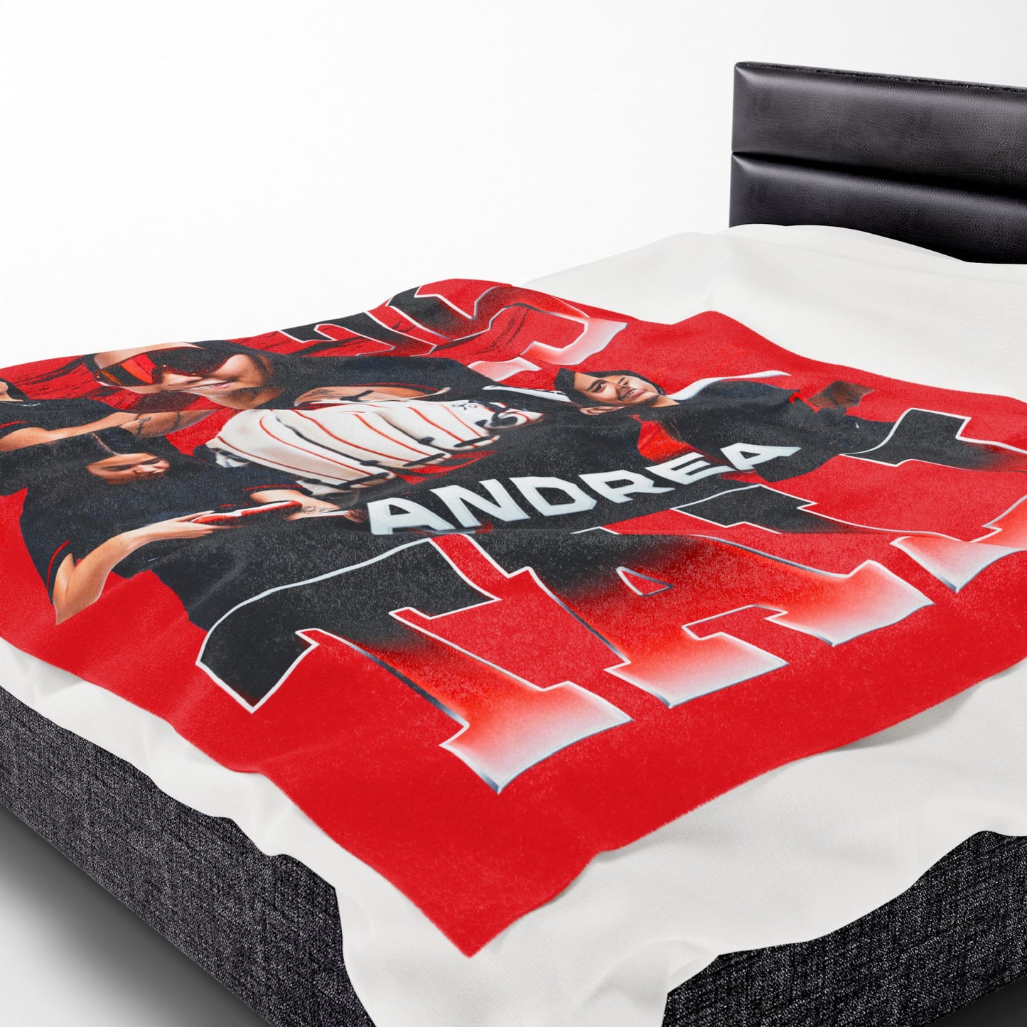 Andrea Tall 60"-80" Plush Blanket