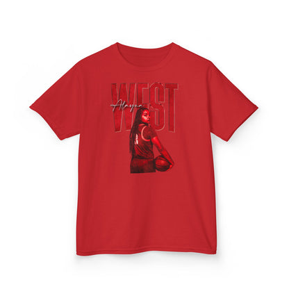Alayna West Faded Glory Kids Tee
