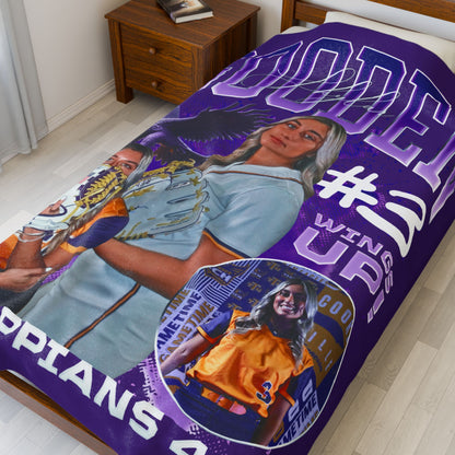 Skylar Gooden Last Name Highlight 60"-80" Plush Blanket