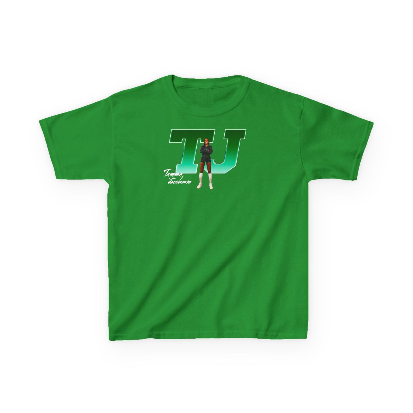 Tessa Jacobson Big Initials Kids Tee