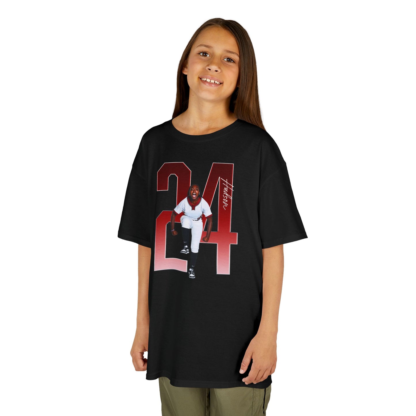Kai Hudson Player Icon Number Kids Tee
