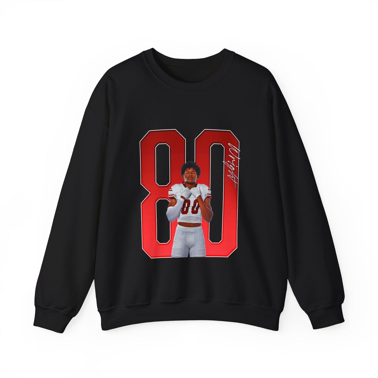 Izeyah Wright Player Icon Number Crewneck Sweatshirt
