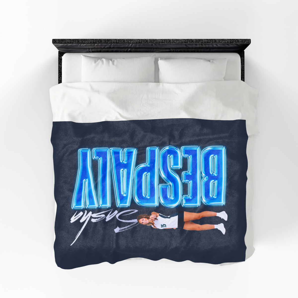 Sasha Bespaly 60"-80" Plush Blanket