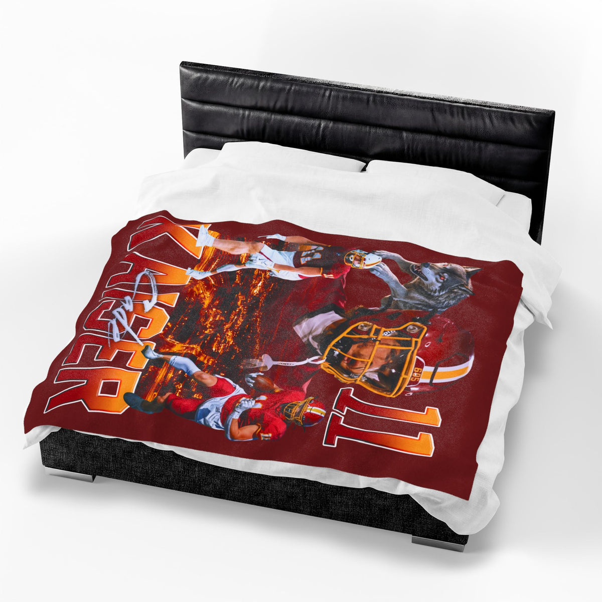 Cade Kaiser 60"-80" Plush Blanket