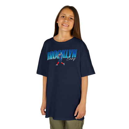 Brooklyn Enny Cursive Combo Colored Kids Tee