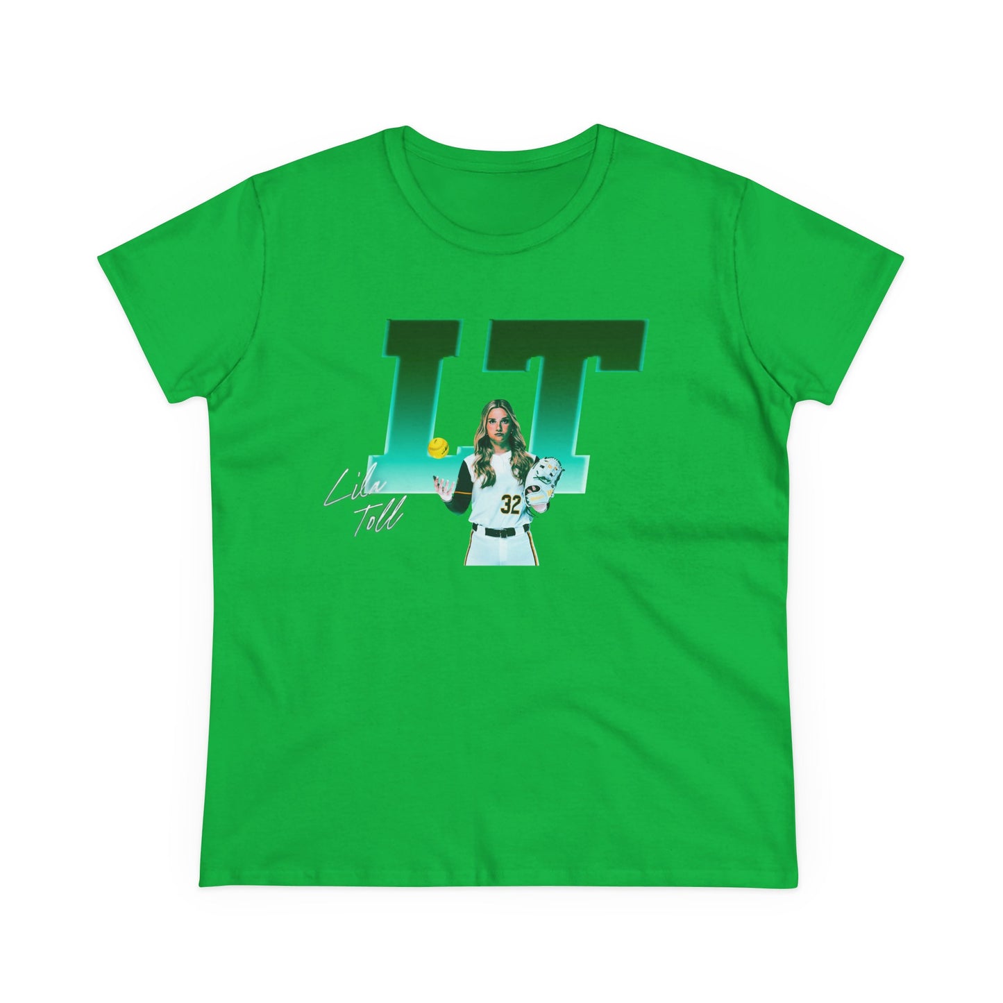 Lila Toll Big Initials Colored  Women's Tee