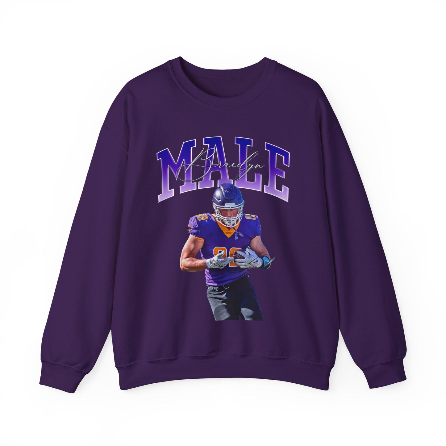 Braedyn Male Athlete Glory Crewneck Sweatshirt