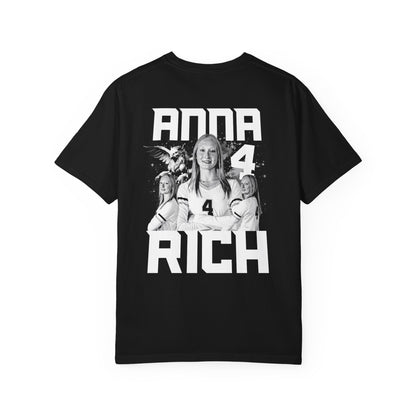 Anna Rich Heavyweight Vintage Blackout Tee