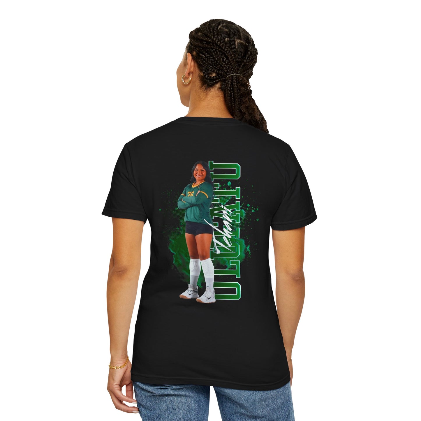 Tehani Ulufatu Logo Front & Back Premium Tee
