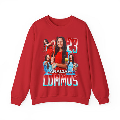 Analiah Lummus Name & Number Ombre Crewneck Sweatshirt