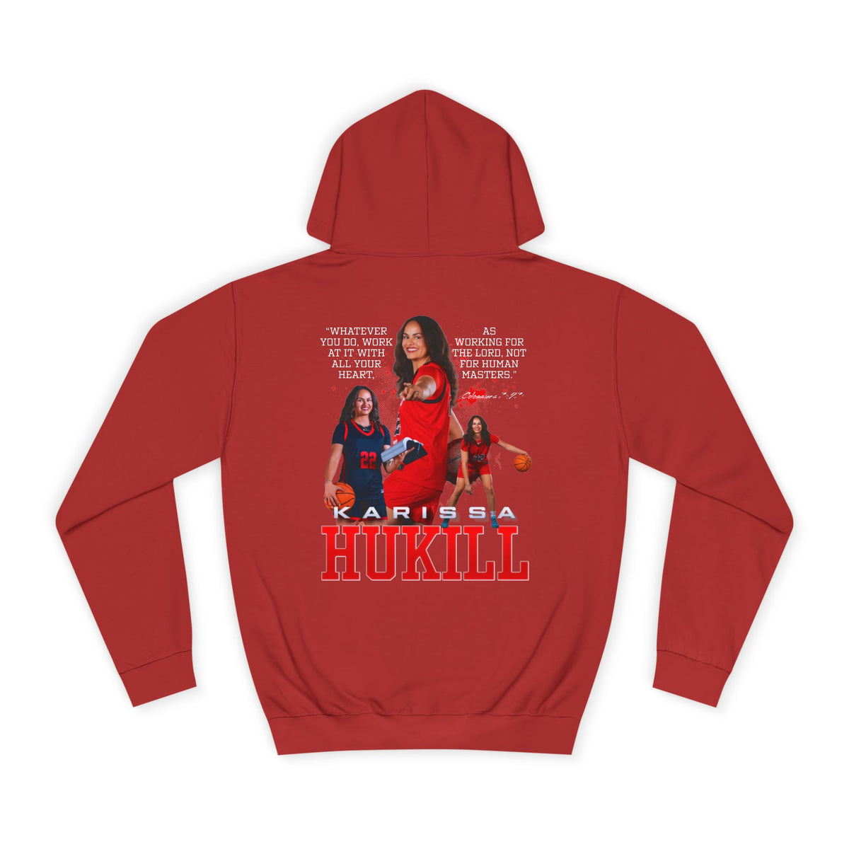 Karissa Hukill Featured Quote Premium Hoodie