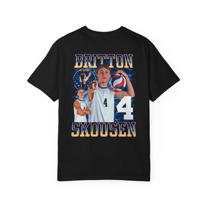 Britton Skousen Logo Front & Back Premium Tee
