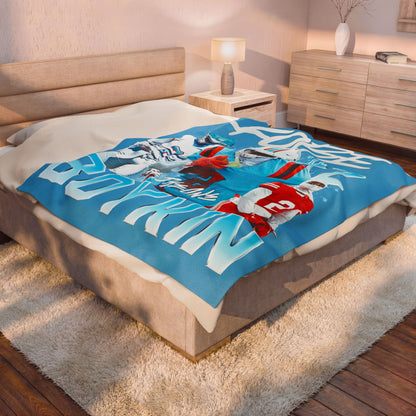 Kobe Boykin 60"-80" Plush Blanket