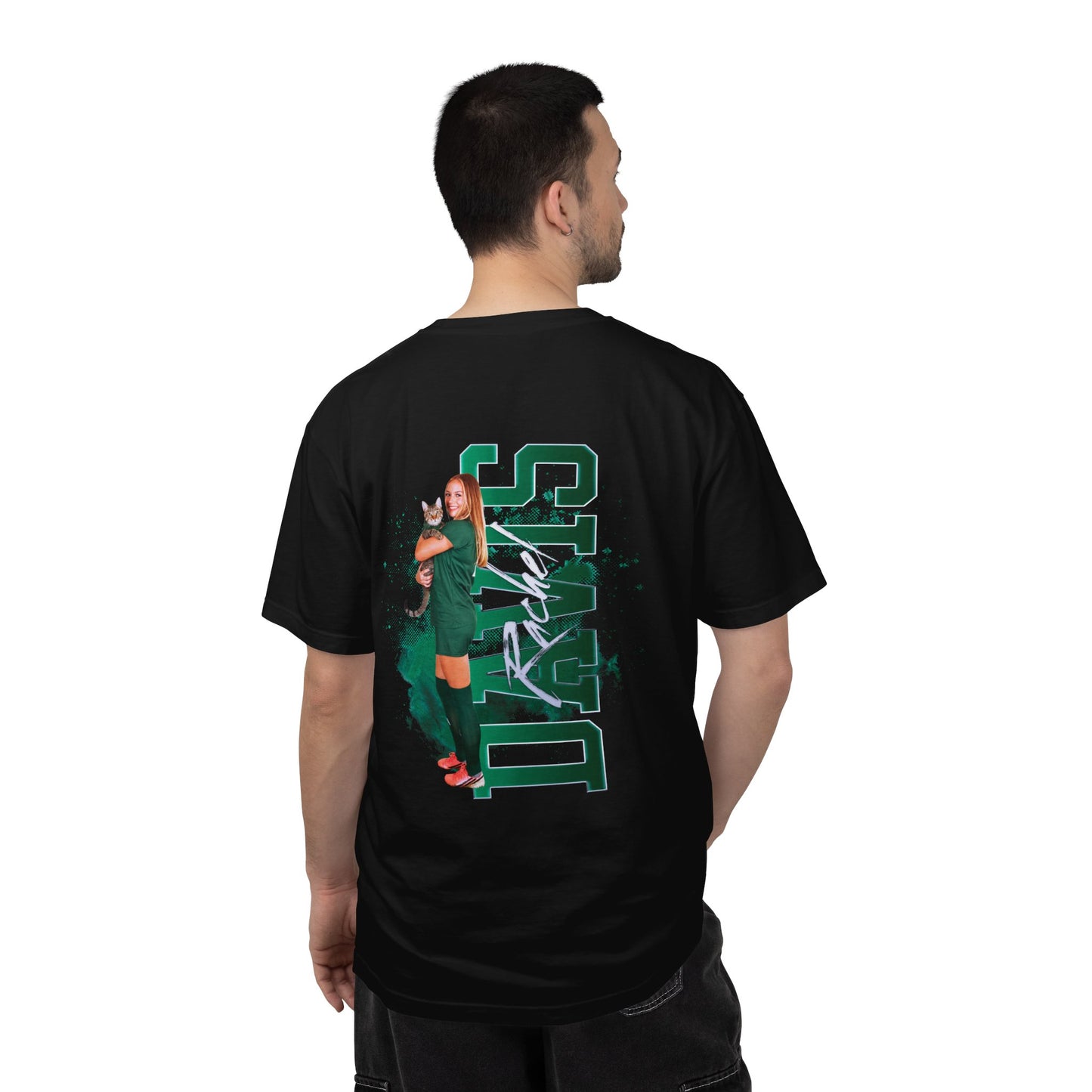 Rachel Davis Logo Front & Back Premium Tee