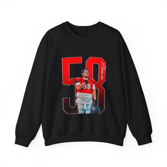 Lenard Alvarez Player Icon Number Crewneck Sweatshirt
