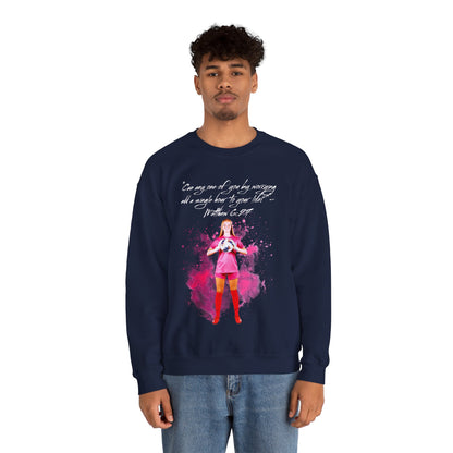 Avery Swope Athlete Quote Crewneck Sweatshirt