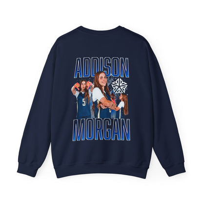 Addison Morgan Logo Front & Back Crewneck