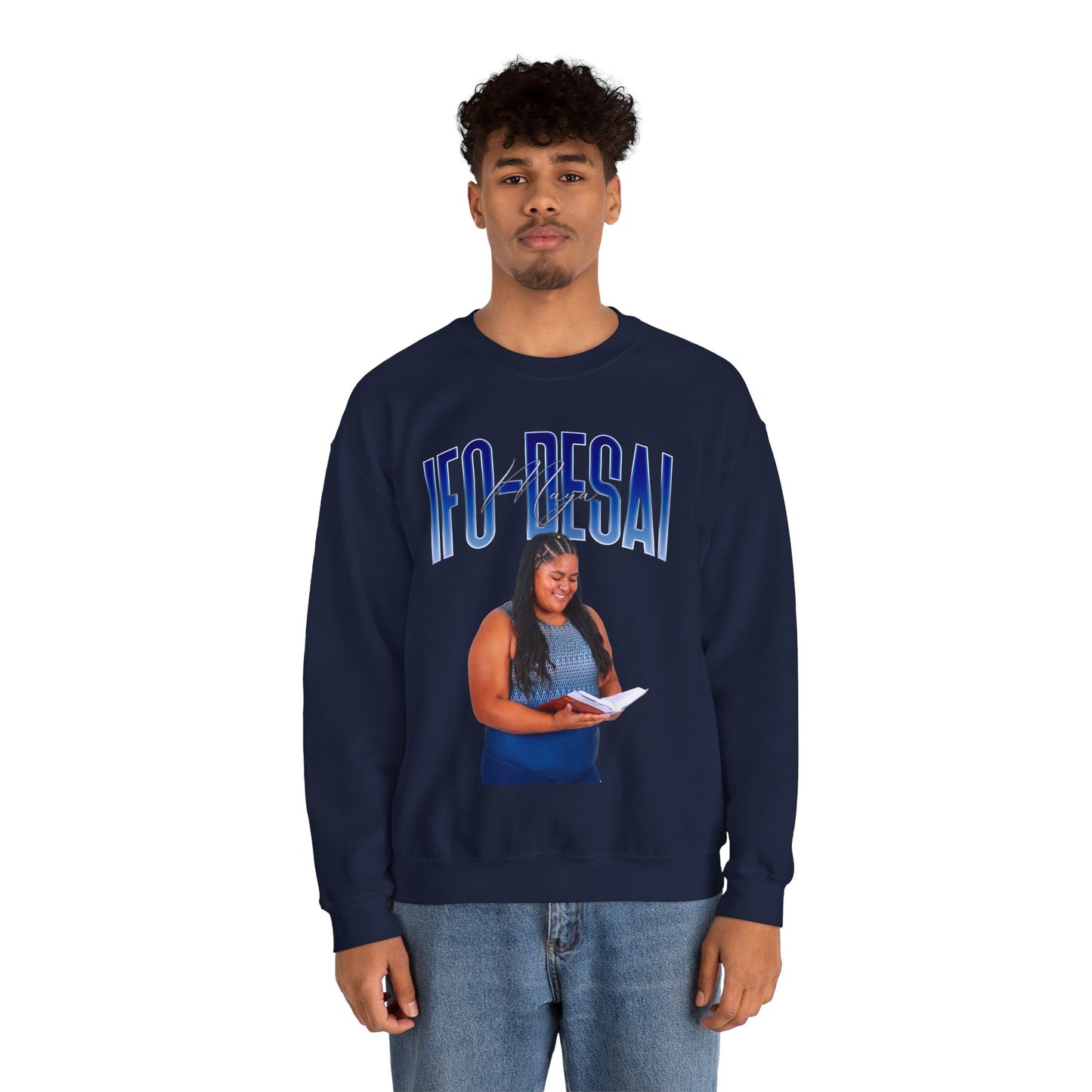 Maya Ifo Desi Athlete Glory Crewneck Sweatshirt