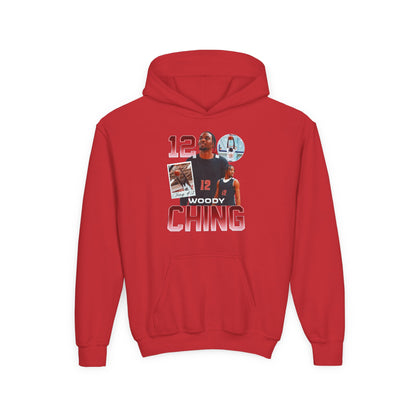 Woody Ching Name & Number Ombre Kids Hoodie