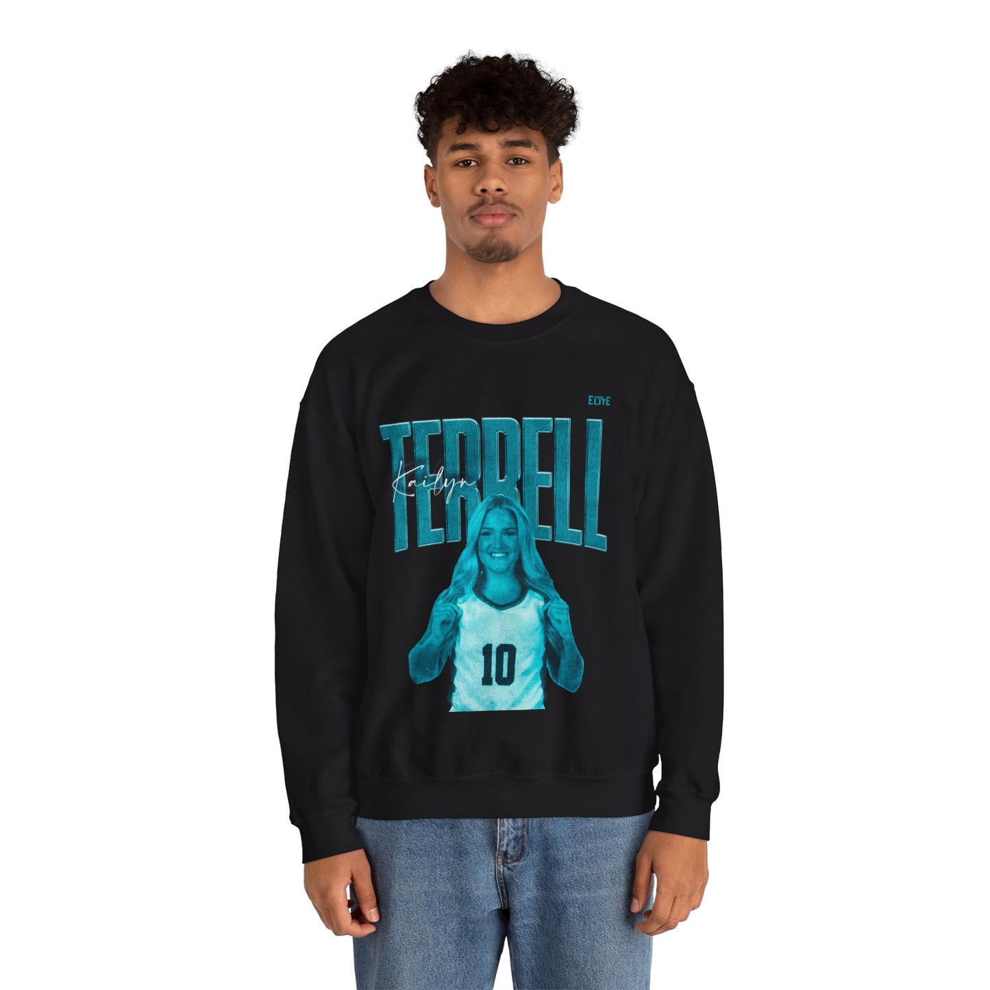 Kailyn Terrell Faded Glory Crewneck Sweatshirt