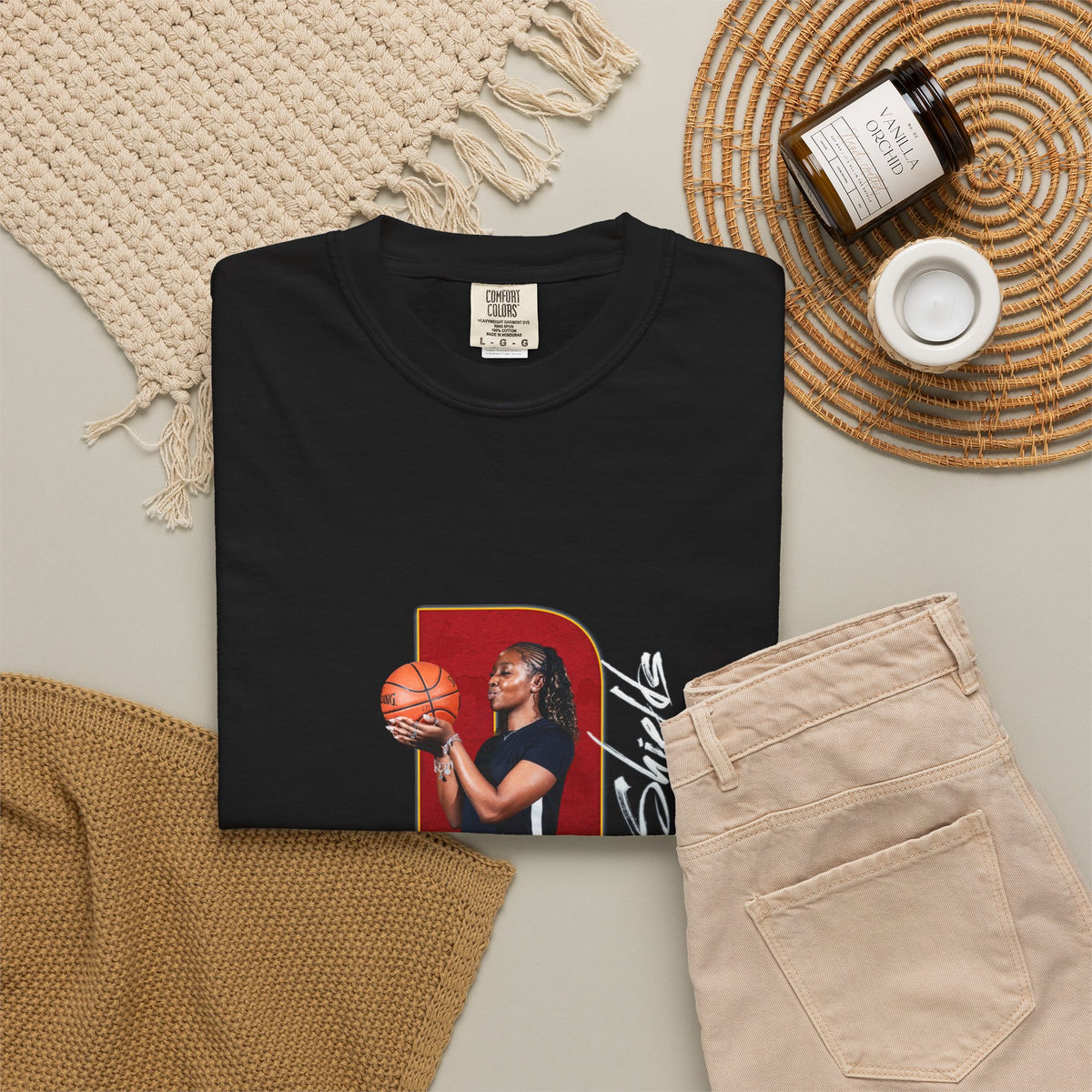 Aniyah Shields Player Icon Number Premium Tee