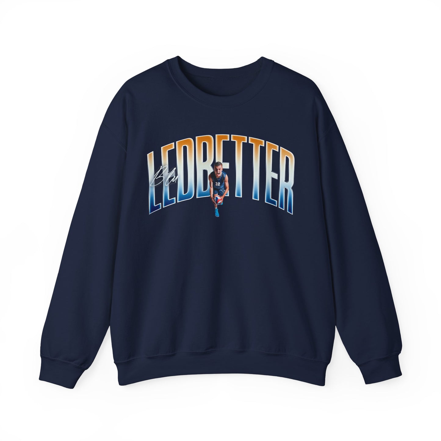 Blu Ledbetter Big Last Name Crewneck Sweatshirt