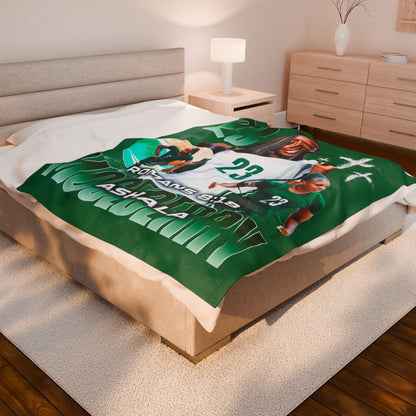 Ashala Moseberry 60"-80" Plush Blanket