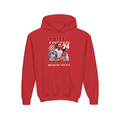 Trista Brown Kids Hoodie