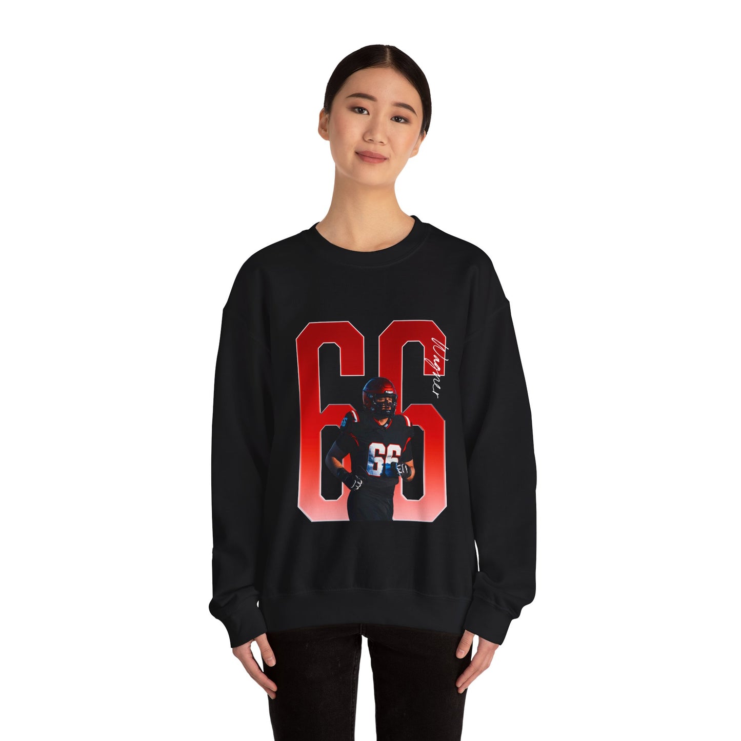 Ethan Wagner Player Icon Number Crewneck Sweatshirt