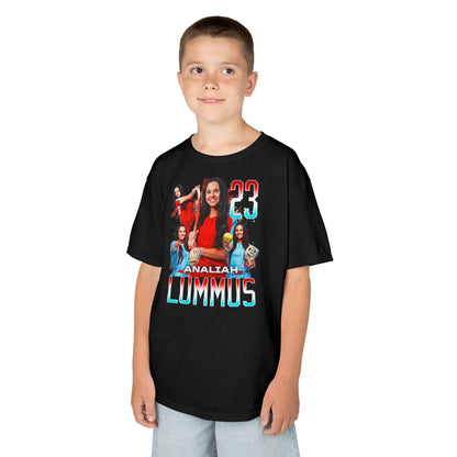 Analiah Lummus Name & Number Ombre Kids Tee