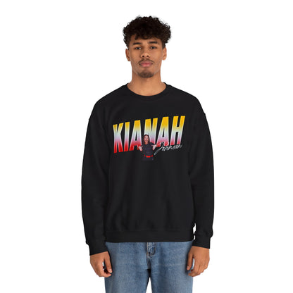 Kianah Johnson Cursive Combo Crewneck Sweatshirt