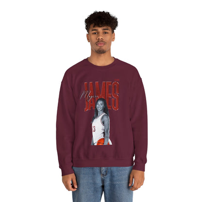 Maycee James Faded Glory Crewneck Sweatshirt
