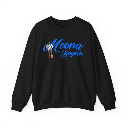 Meona Boykin Cursive Crewneck Sweatshirt