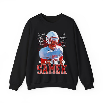 Aiden Samek Featured Quote Crewneck Sweatshirt