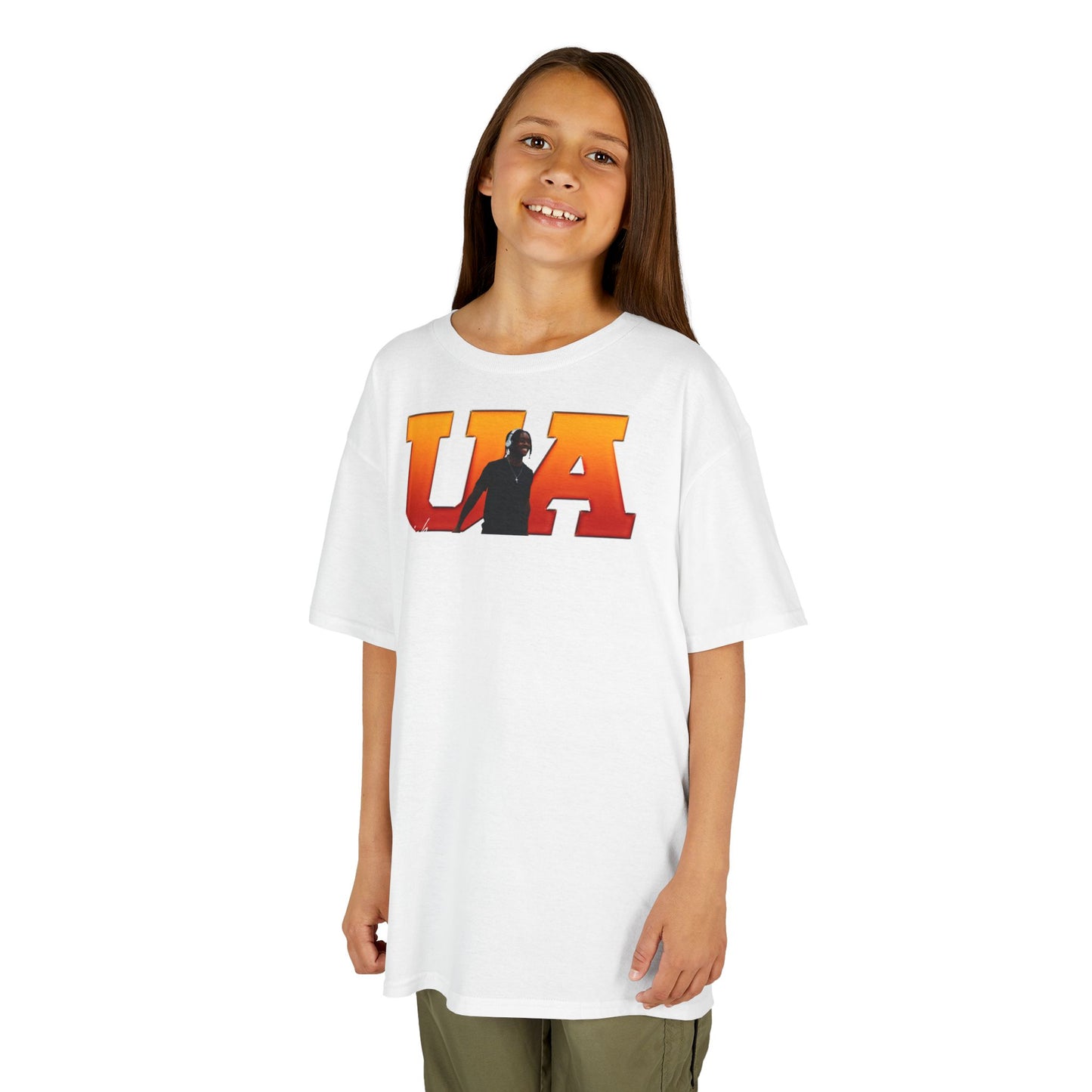 Uriah Allen Big Initials Colored Kids Tee