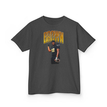 Malachi Brown Curved Combo Kids Tee