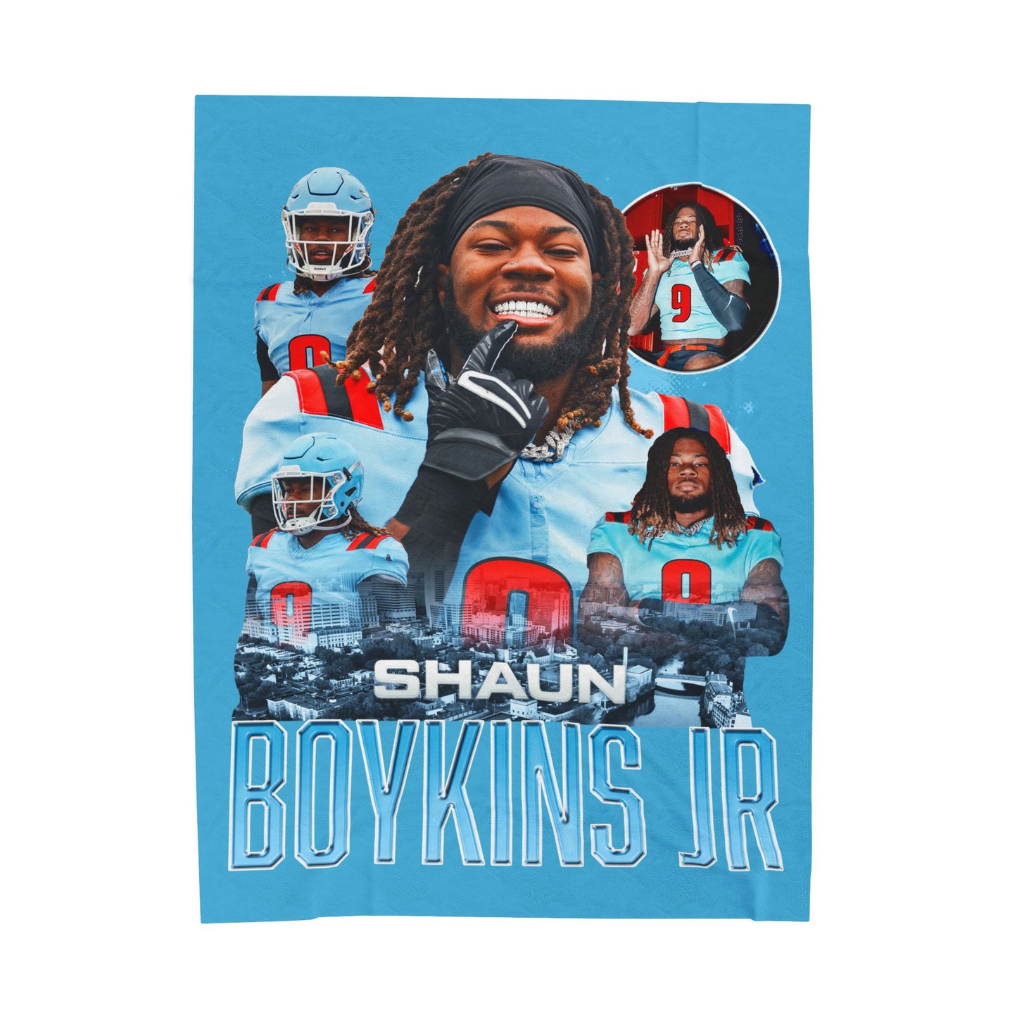 Shaun Boykins Jr. 60"-80" Plush Blanket