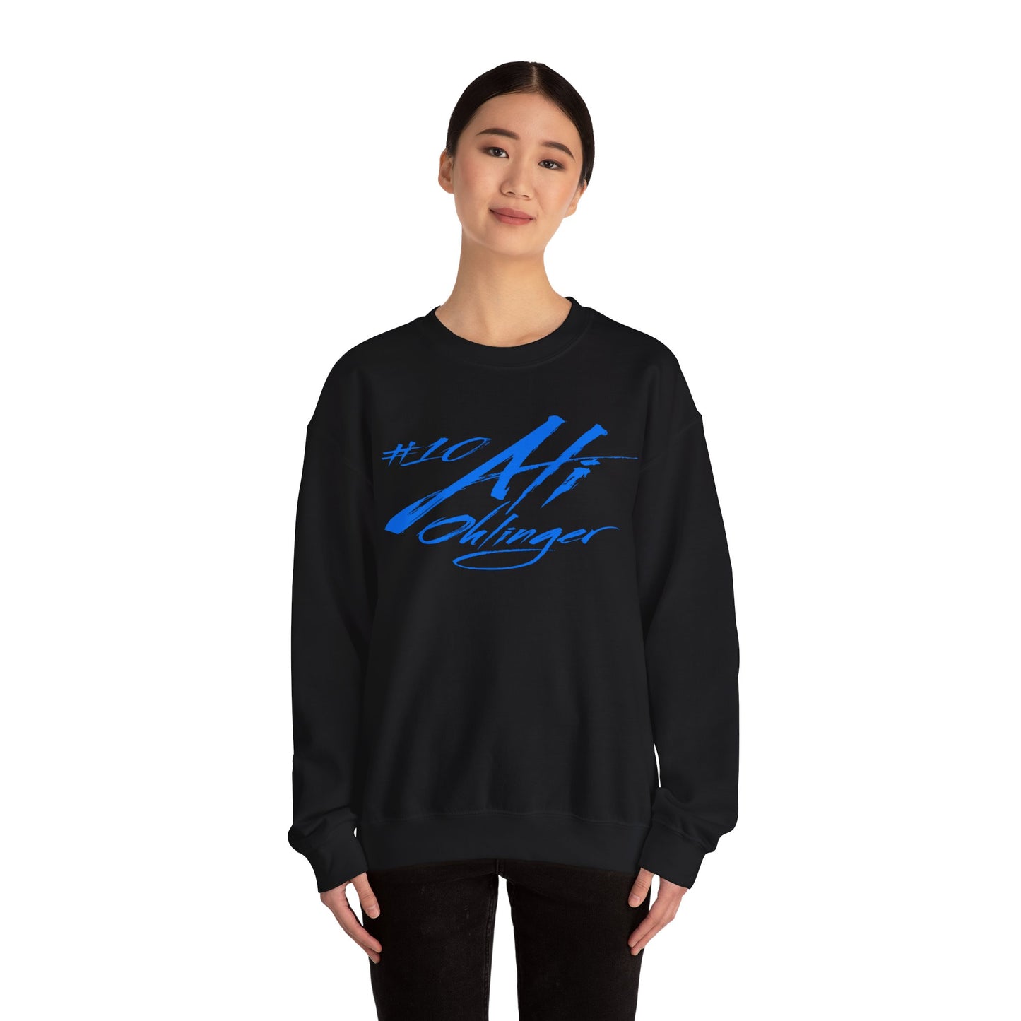 Ali Ohlinger Cursive Crewneck Sweatshirt