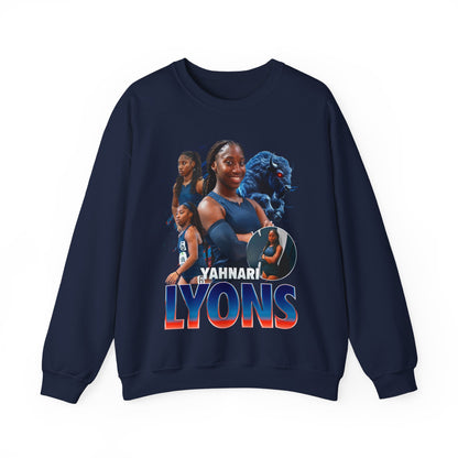 Yahnari Lyons Team Mascot Crewneck Sweatshirt