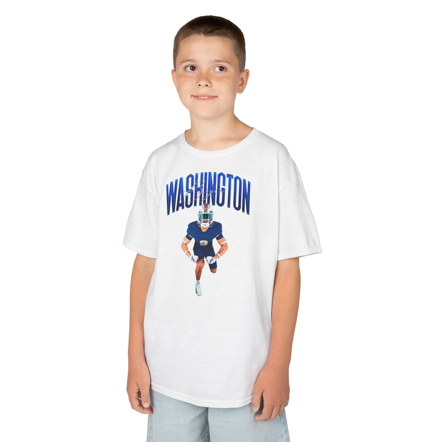 Bryce Washington Curved Combo Colored Kids Tee