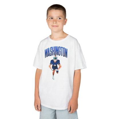 Bryce Washington Curved Combo Colored Kids Tee