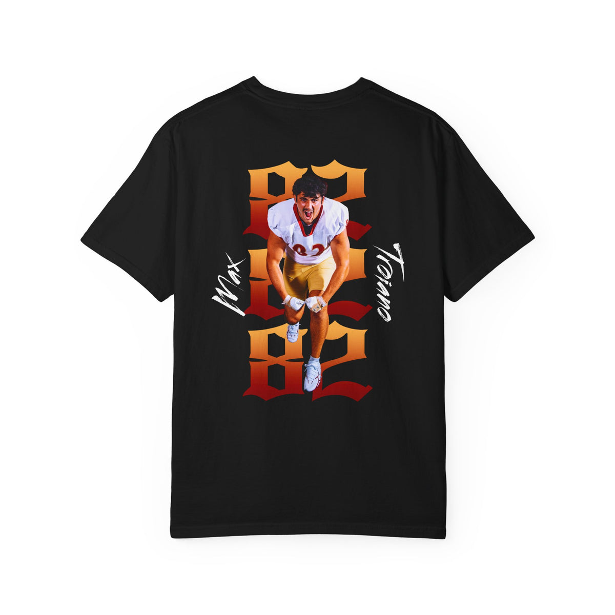 Max Troiano Logo Front & Back Premium Tee