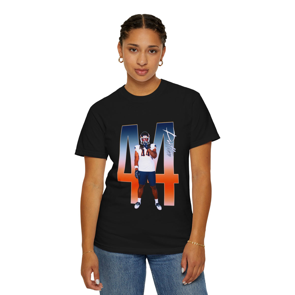 Justin Dutton Player Icon Number Premium Tee