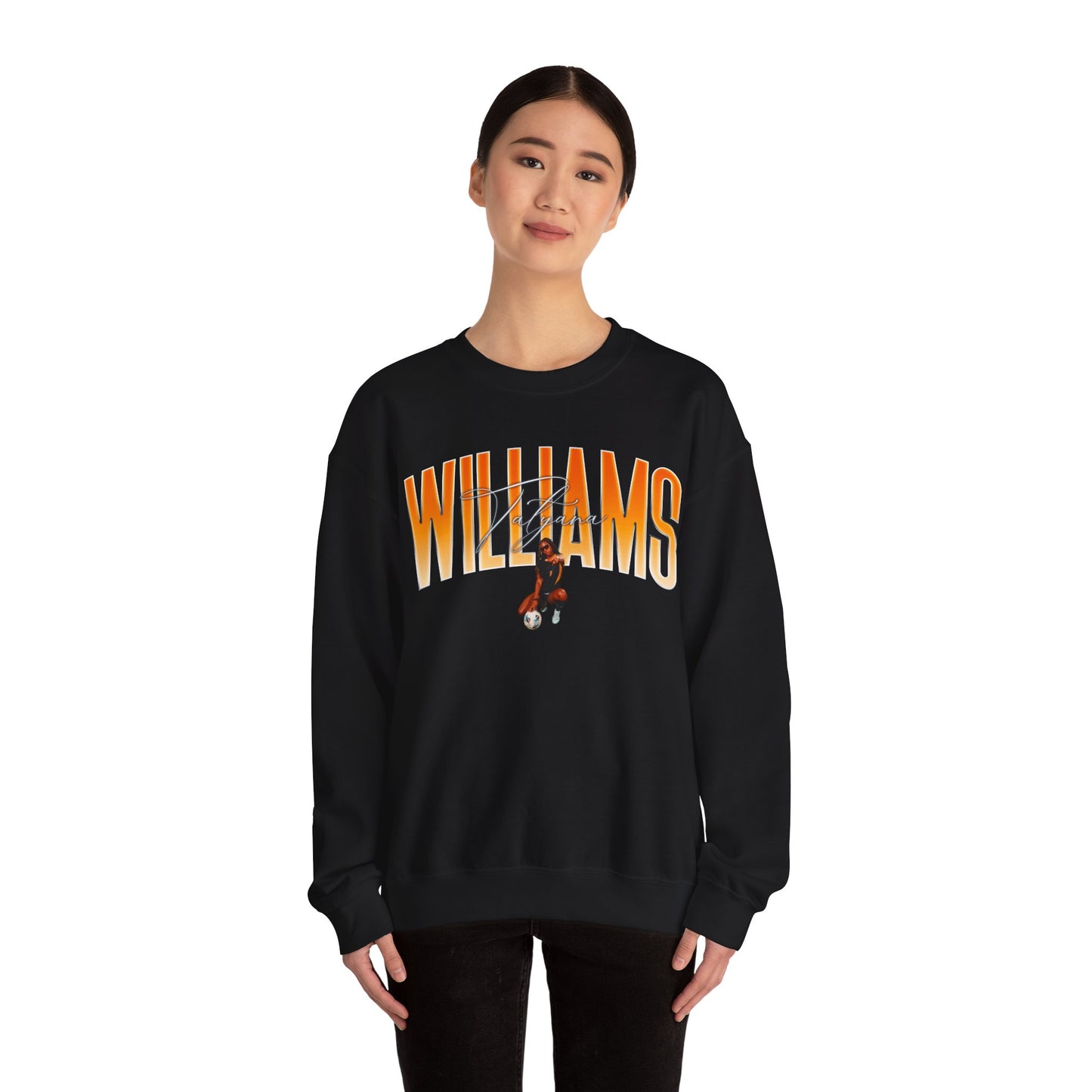 Tatyana Williams Big Last Name Crewneck Sweatshirt
