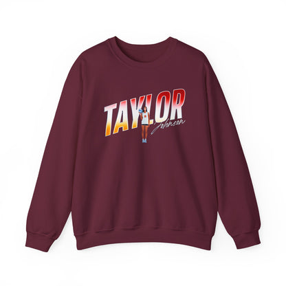 Taylor Johnson Cursive Combo Crewneck Sweatshirt