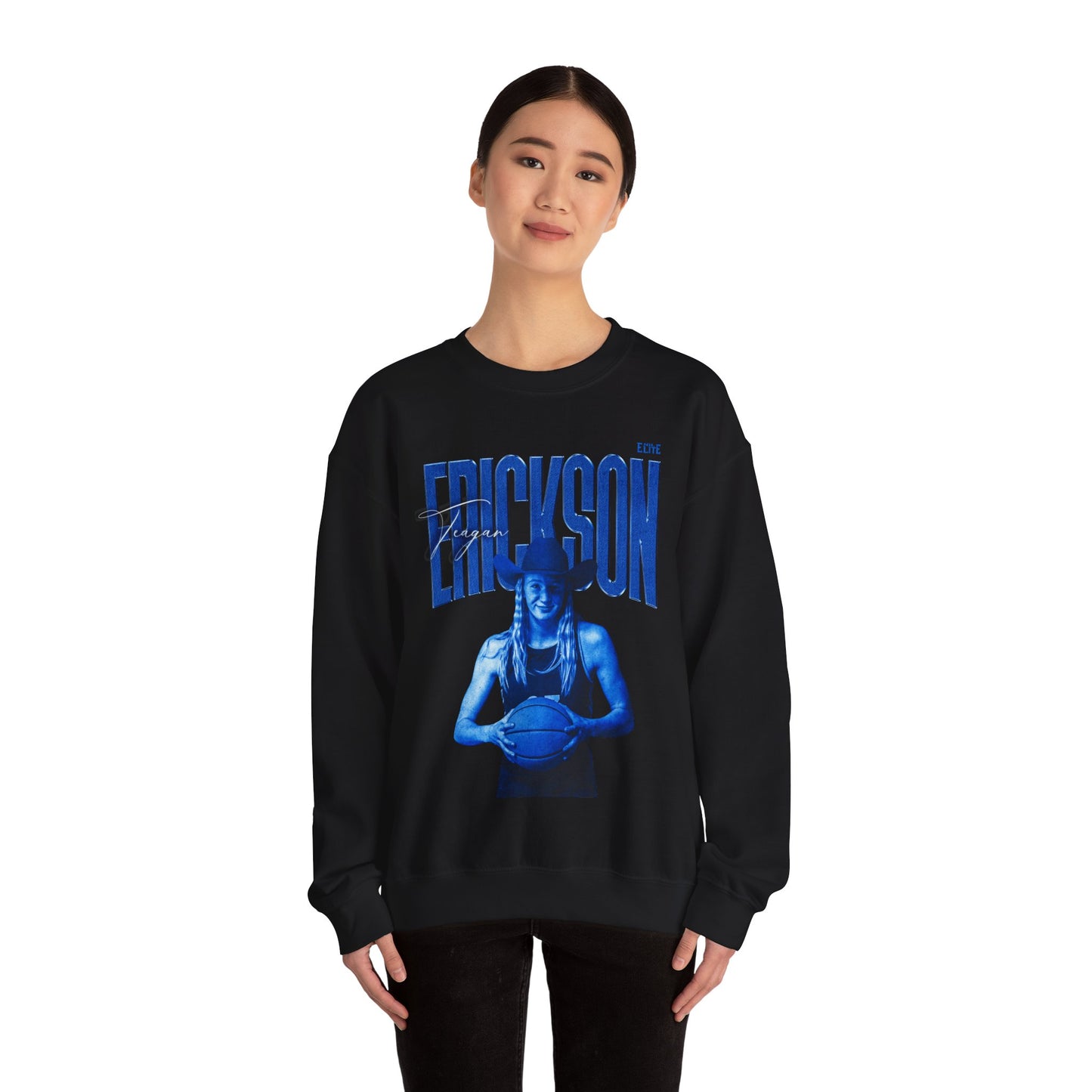 Teagan Erickson Faded Glory Crewneck Sweatshirt