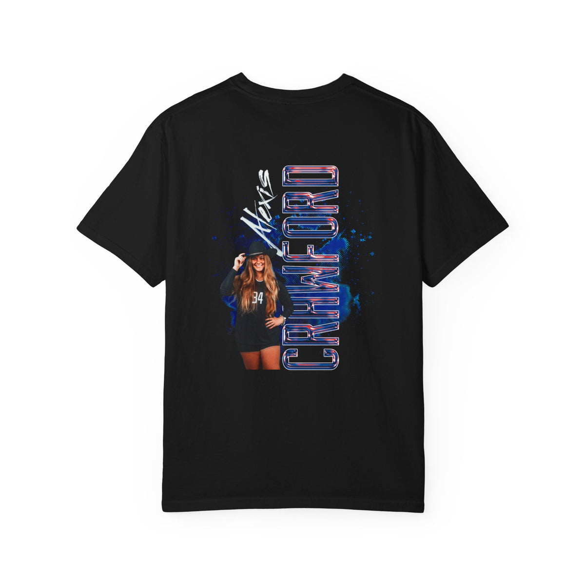 Alexis Crawford Logo Front & Back Premium Tee